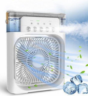 پنکه رومیزی مهپاش شارژی مدلSpray Fan- اورجینال