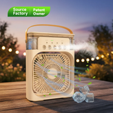 پنکه رومیزی مهپاش شارژی جدید مدلSpray Fan- اورجینال