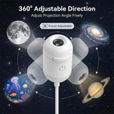 چراغ خواب و پروژکتور کهکشان Starry Sky Projection Nightlight