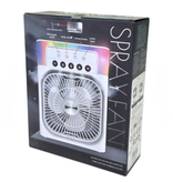 پنکه رومیزی مهپاش شارژی جدید مدلSpray Fan- اورجینال