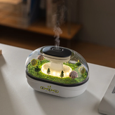 دستگاه بخور سرد و دیفیوزر معطرکننده (Raindrop Aroma Diffuser) با طرح مینیاتوری زمستانی