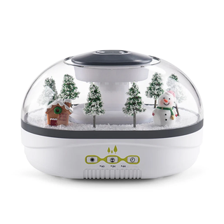 دستگاه بخور سرد و دیفیوزر معطرکننده (Raindrop Aroma Diffuser) با طرح مینیاتوری زمستانی