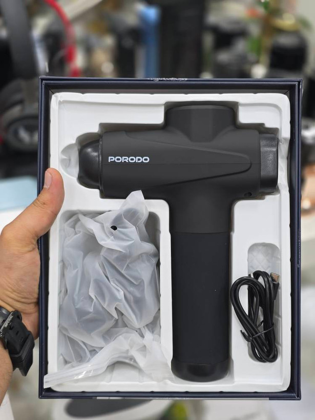 دستگاه ماساژور تفنگی (Massage Gun) از برند Porodo