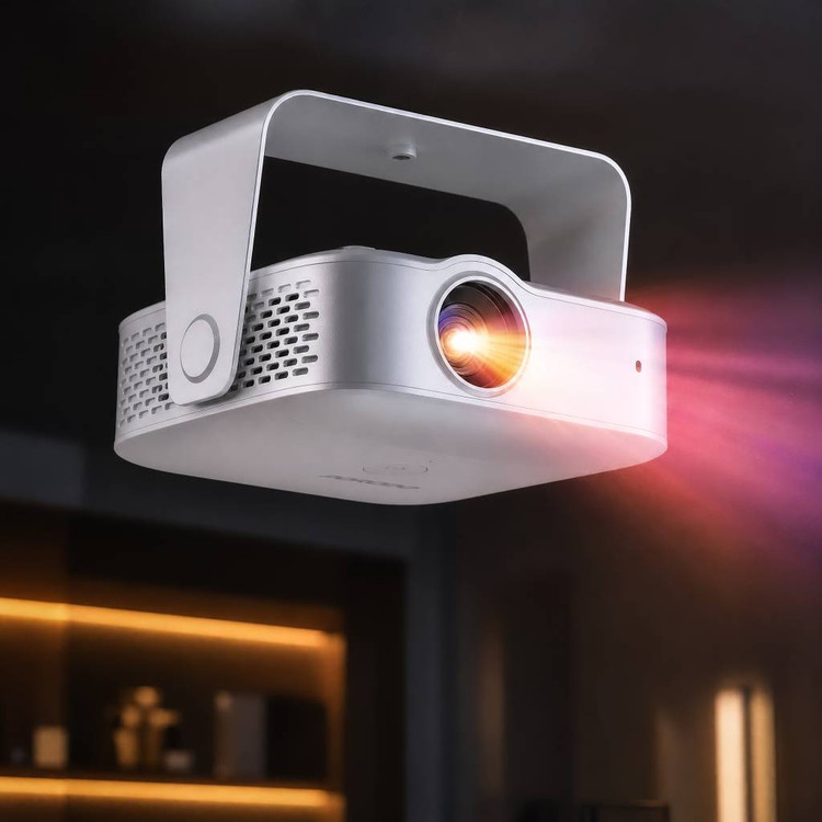 پروژکتور هوشمند پرودو مدل PDLFSTC12WH (Porodo RAYA Smart Android Projector