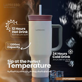 ماگ مسافرتی و عایقدار برند LePRESSO مدل QuirkSip